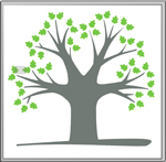 Lincoln Glen Logo:  Image of an Oak Tree