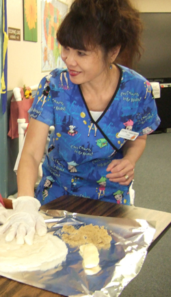 Nursing staff enjoy working with seniors.